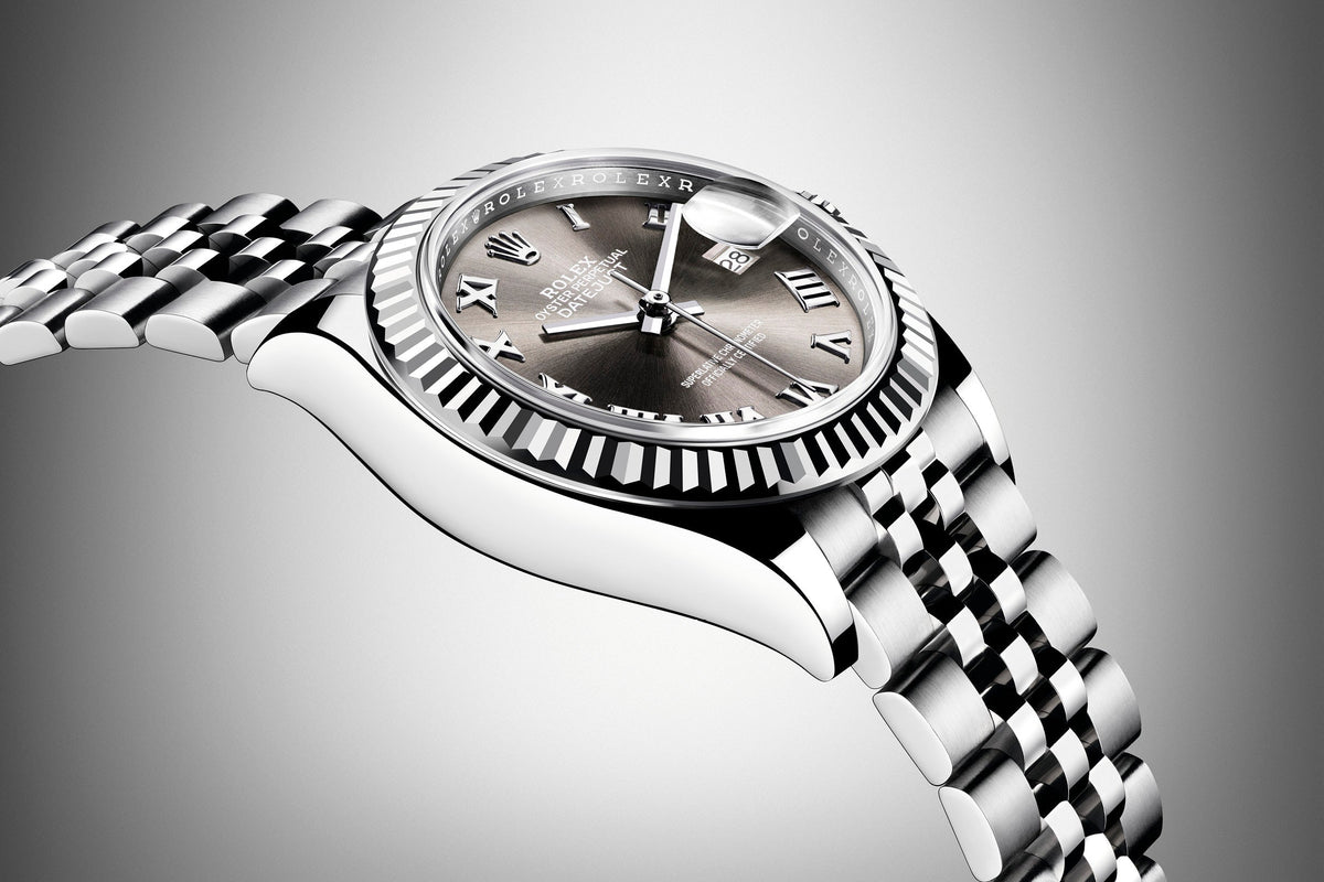 Lady-Datejust 28, Oystersteel and 18k White Gold, Ref# 279174-0013