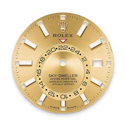 Sky-Dweller, 42mm, 18k Yellow Gold, Ref# 336938-0001