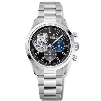 Zenith Chronomaster Open Matte Black Dial – 03.3300.3604/21.M3300