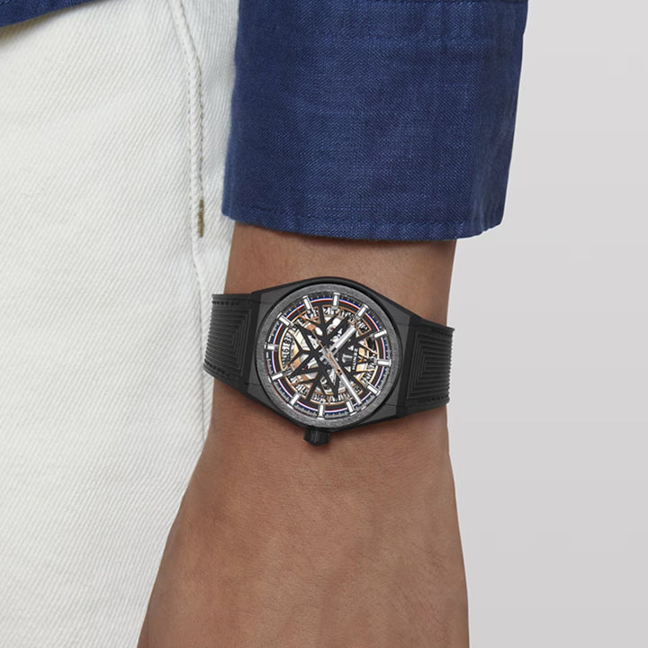 Zenith Defy Classic Skelton Fusalp Black – 49.9000.670-1/22.R797